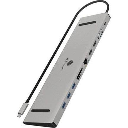 Raidsonic Icy Box IB-DK2106A-CPD 11-in-1 notebook dokkoló