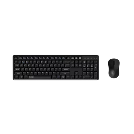 Rapoo 8150M billentyűzet + egér - vezeték nélküli, Bluetooth (4.0+5.0) + 2,4GHz, csendes