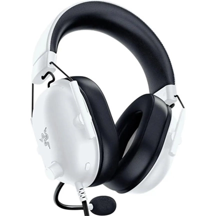Razer BlackShark V2 X headset - játékhoz, vezetékes, Xbox licencelt, fehér