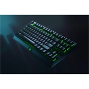 Razer BlackWidow V3 Tenkeyless billentyűzet - kompakt, Chroma RGB, mechanikus, green switch, UK, fekete