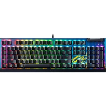 Razer BlackWidow V4 X (Yellow Switch) - Fortnite Edition. - US Layout