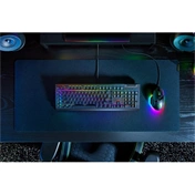 Razer BlackWidow V4 X billentyűzet - Chroma RGB, mechanikus, green switch, angol (UK) kiosztás, fekete