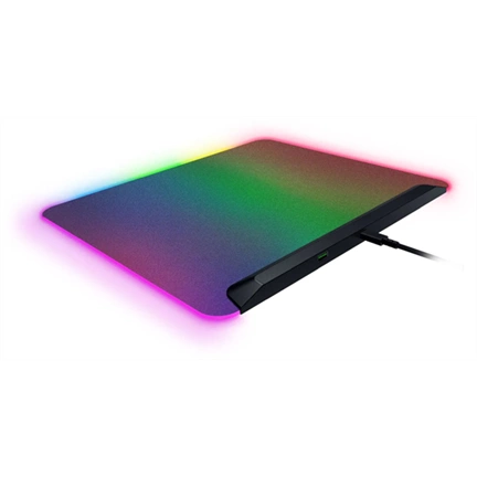 Razer Firefly V2 Pro egérpad - 15 zónás teljes RGB Chroma világítás, 360x278mm, fekete