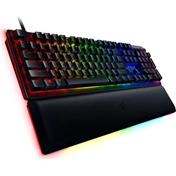 Razer Huntsman V2 billentyűzet - Chroma RGB, mechanikus, analóg kapcsolók, UK, fekete