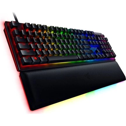 Razer Huntsman V2 billentyűzet - Chroma RGB, mechanikus, analóg kapcsolók, UK, fekete