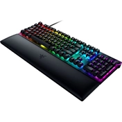 Razer Huntsman V2 billentyűzet - Chroma RGB, mechanikus, linear (red) kapcsolók / UK / fekete