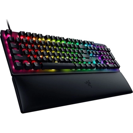 Razer Huntsman V2 billentyűzet - Chroma RGB, mechanikus, linear (red) kapcsolók / UK / fekete