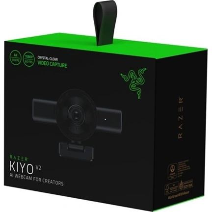 Razer Kiyo V2 webkamera 4K@30fps, HDR, AI