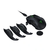 Razer Naga V3 Pro - MMO gaming egér, 12/6/2 gombos oldalpanelek, 50K DPI, fekete
