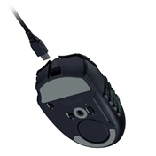 Razer Naga V3 Pro - MMO gaming egér, 12/6/2 gombos oldalpanelek, 50K DPI, fekete