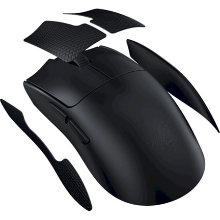 Razer Viper V3 Pro egér - esporthoz tervezett, ultrakönnyű, vezetékes + vezeték nélküli, szimmetrikus, 35000dpi, fekete