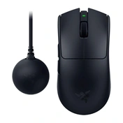 Razer Viper V4 Pro egér - esporthoz tervezett, ultrakönnyű, vezetékes + vezeték nélküli, szimmetrikus, 50000dpi, fekete