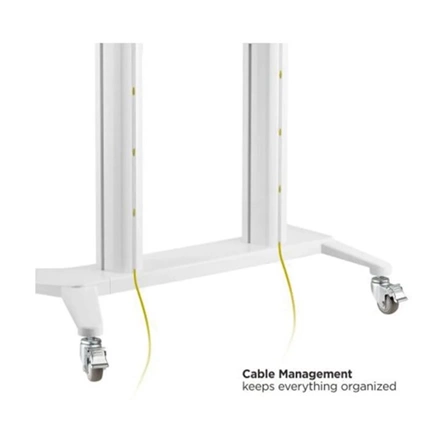 Roline görgős állvány ultranagy (70" - 120") kijelzőhöz, 140 kg teherbírás, fekete