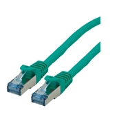 Roline hálózati kábel S/FTP Cat.6A, LSOH, zöld, 10 m