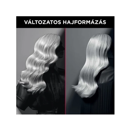 Rowenta CF324LF0 Karl Lagerfeld kúp alakú hajsütővas fekete-piros