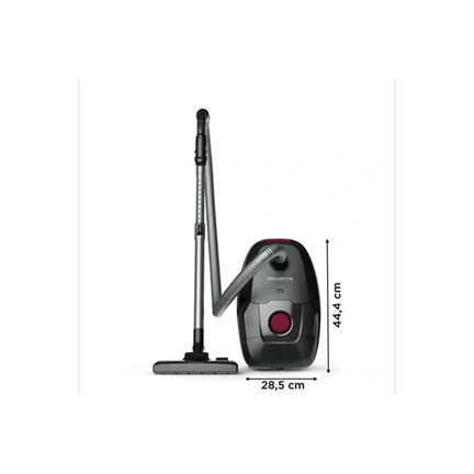 Rowenta RO4933EA Green Force Max Eco Porzsákos porszívó, 4.5L, 900W, Fekete