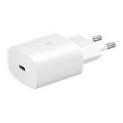 SAMSUNG 25W-os hálózati töltőfej - bulk - fehér