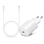 SAMSUNG 25W-os hálózati töltőfej + USB-C/C kábel