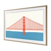 Samsung 65" The Frame (LS03A/LS03B/LS03D) keret – modern tikfa