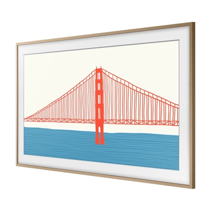 Samsung 65" The Frame (LS03A/LS03B/LS03D) keret – modern tikfa
