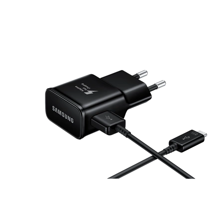 SAMSUNG EP-TA20EBECGWW Fast Charge Type-C 2A Fekete hálózati töltő