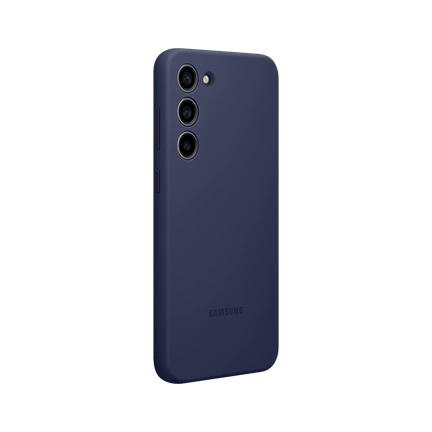 SAMSUNG Galaxy S23+ szilikontok - tengerészkék