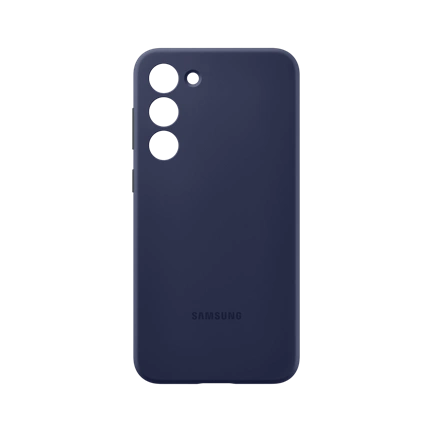 SAMSUNG Galaxy S23+ szilikontok - tengerészkék