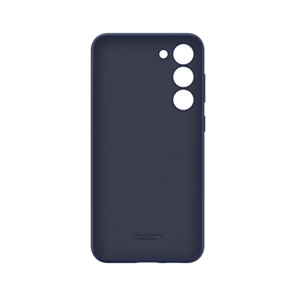 SAMSUNG Galaxy S23+ szilikontok - tengerészkék