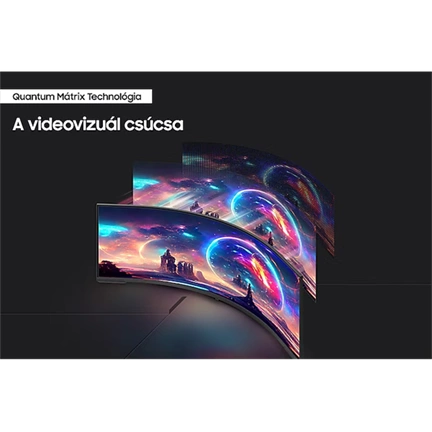 SAMSUNG LS57CG952NUXEN Odyssey G9 57inch DWQHD VA 32:9 420cd/m2 2500:1 1ms 240Hz Black