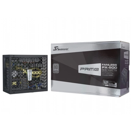 SEASONIC Prime Fanless PX 500W 80Plus Platinum
