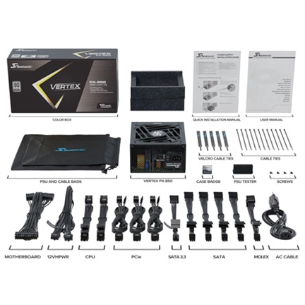 SEASONIC Vertex PX-850 80Plus Platinum