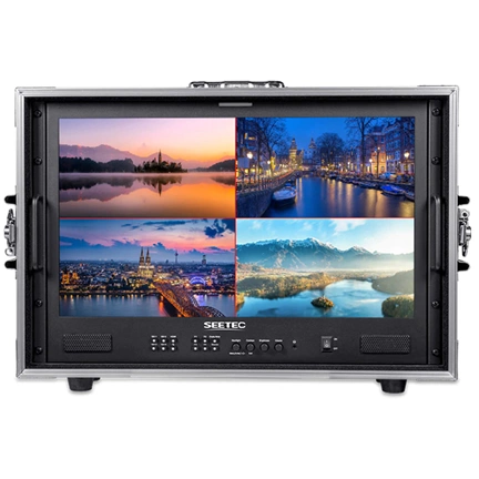 SEETECH ATEM215S-CO 21.5" 4K HDMI Multiview Portable Carry-on Broadcast Director Monitor 3G-SDI SEETECH ATEM215S-CO 21.5" 4K HDMI Multiview Portable Carry-on Broadcast Director Monitor 3G-SDI