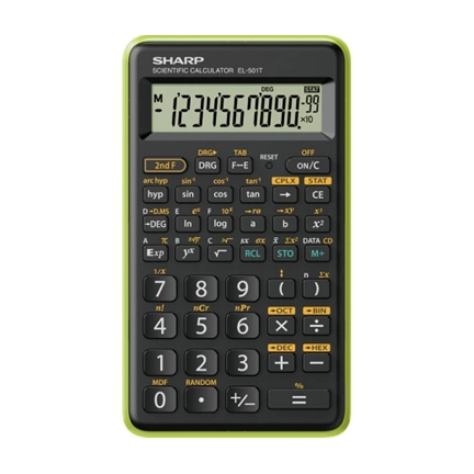SHARP EL-501T zöld