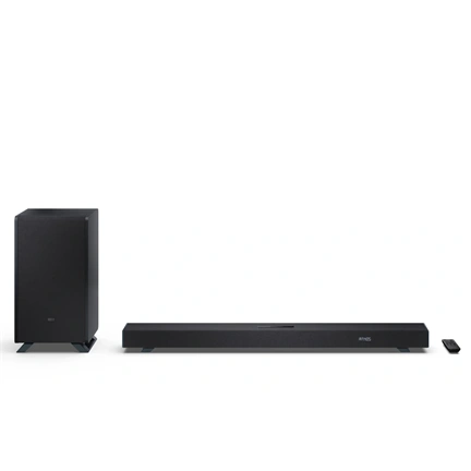 SHARP Q HT-SBW53121(BK) 3.1.2 Dolby Atmos / DTS:X hangprojektor vezeték nélküli mélynyomóval fekete