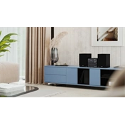 SHARP XL-B512(BK) Bluetooth mikrohifi rendszer fekete fa hangszórókkal