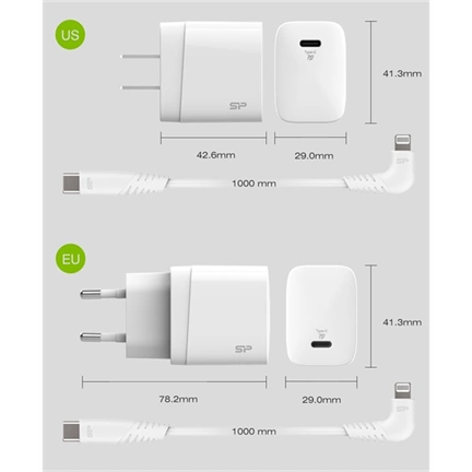 SILICON POWER Charger QM10 Quick Charge 18W USB Ty