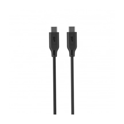 SILICON POWER LK15CC PVC USB-C 1m fekete