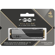 SILICON POWER XS75 4TB SSD M.2 2280 PCIe Gen4x4 7000/6500 MB/s