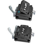 SMALLRIG 5366 MANFROTTO-TYPE MOUNT PLATE KIT WITH 15MM DUAL ROD CLAMP