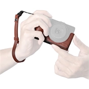 SMALLRIG 5678 LEATHER CASE KIT FOR RICOH GR IV / GR III / GR IIIX / GR III HDF / GR IIIX HDF (RED)