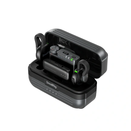 SMALLRIG 5715 S70 WIRELESS MICROPHONE WITH MULTI-DEVICE COMPATIBILITY (BLACK)