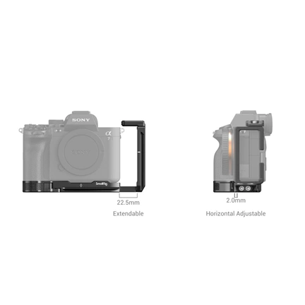 SMALLRIG L-Bracket Kit for Sony Alpha 7 IV / Alpha 7S III / Alpha 7R IV / Alpha 1 / Alpha 9 II SMALLRIG L-Bracket Kit for Sony Alpha 7 IV / Alpha 7S III / Alpha 7R IV / Alpha 1 / Alpha 9 II