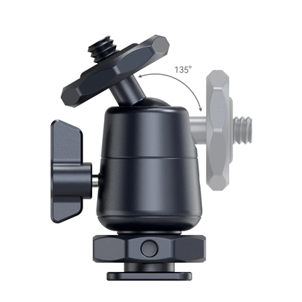 SMALLRIG Mini Ball Head with Removable Cold Shoe Mount (2db) 2948B