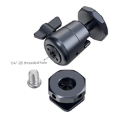 SMALLRIG Mini Ball Head with Removable Cold Shoe Mount (2db) 2948B