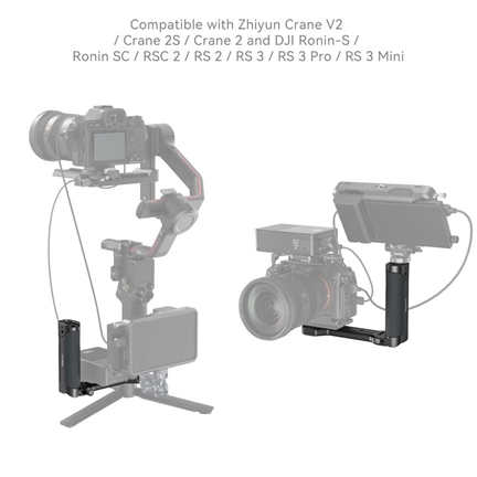SMALLRIG Side Handle for DJI Ronin-S/ SC & Zhiyun Crane 2/V2 & Moza Air 2/AirCorss 2 Gimbals 2786C SMALLRIG Side Handle for DJI Ronin-S/ SC & Zhiyun Crane 2/V2 & Moza Air 2/AirCorss 2 Gimbals 2786C