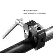 SMALLRIG Super Clamp with 1/4" and 3/8" Thread (2pcs Pack) 2058