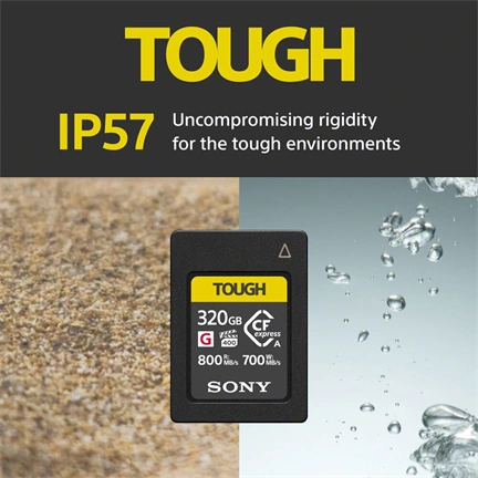SONY Tough CFexpress Type A CEA-G 640GB memóriakártya