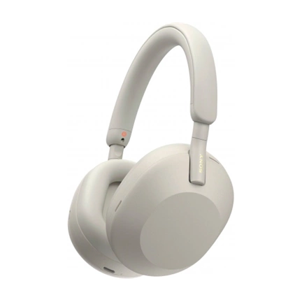 SONY WH-1000XM5 fejhallgató - vezeték nélküli, zajszűrő, ezüst