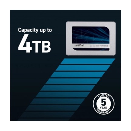 SSD 4TB Crucial MX500 SATA3 2,5"