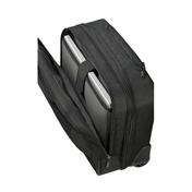 Samsonite Gurulós táska AT WORK  Rolling Tote 15.6"  fekete/narancs